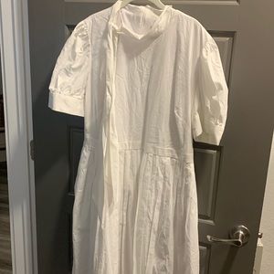 Gal Meets Glam white bow dress